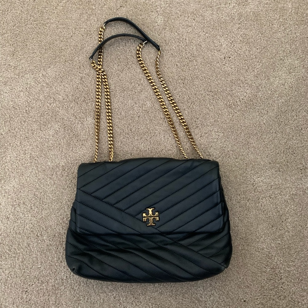 Tory Burch Kiara Chevron Quilted shoulder bag